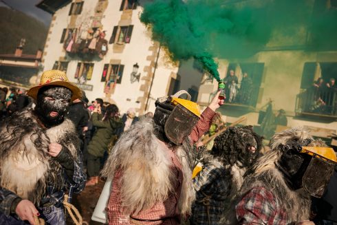 Carnivals Of Ituren And Zubieta In Navarra, Spain 30 Jan 2023