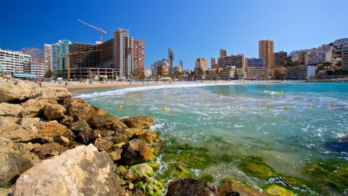 Popular Benidorm Area Beach Is Losing Sand On Spain's Costa Blanca