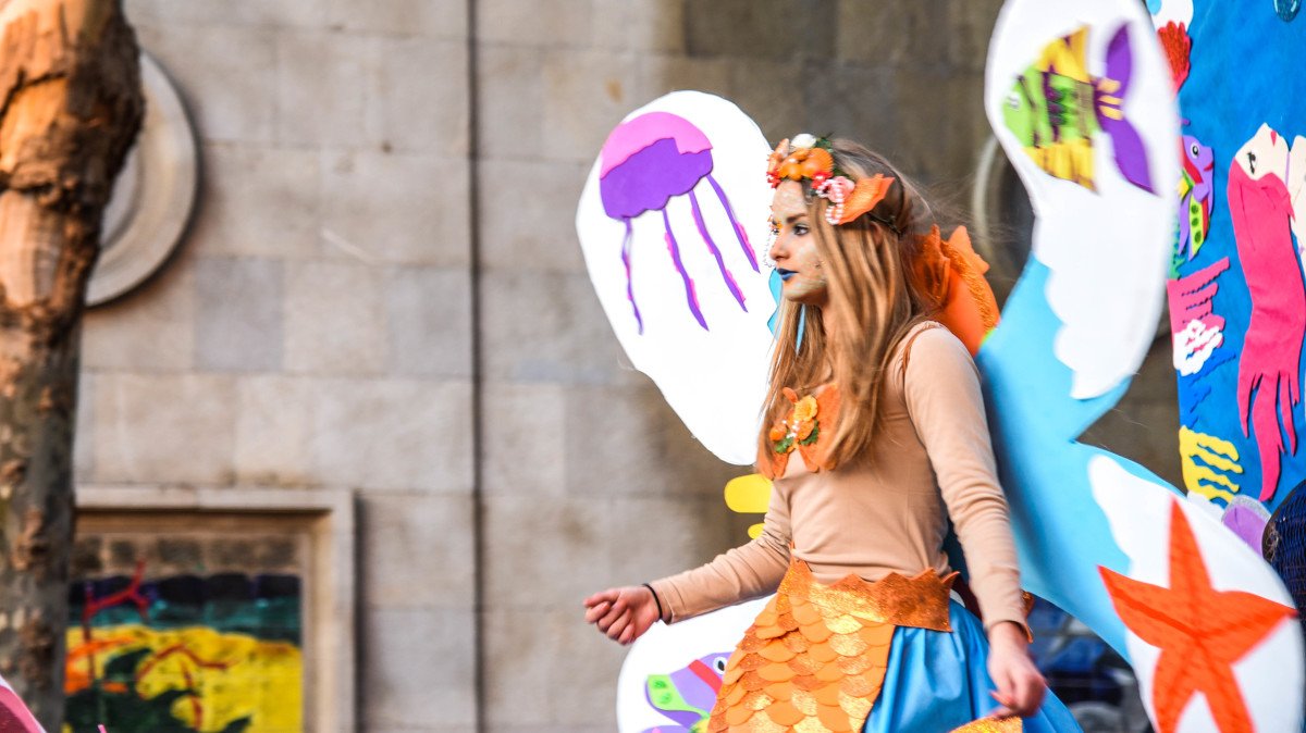 Carnival In Palma From See Mallorca