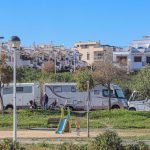 Wave Of Motorhomes Appear Close To Popular Costa Blanca Beach In Spain