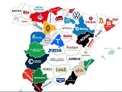 Datacentric Map Of Top Companies In Spain