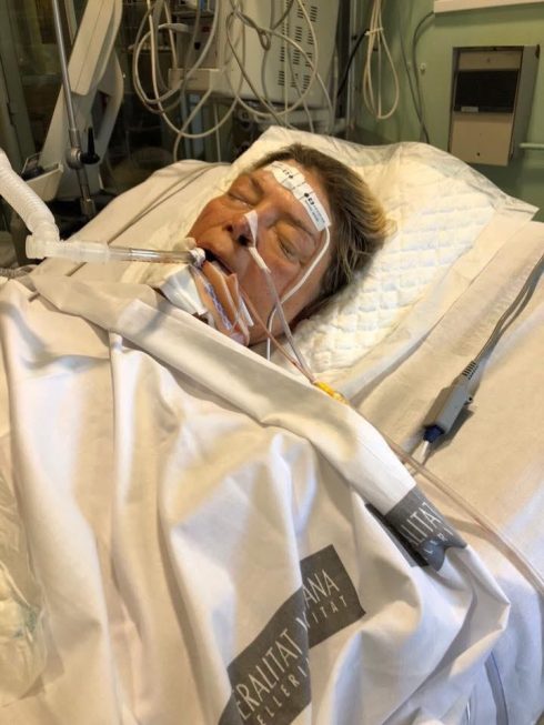 Kim Smith In Hospital