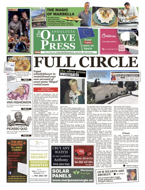 Olive Press Front Issue 417