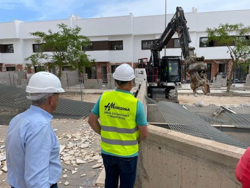 Demolition Of Expensive White Elephant Building Begins On Spains Costa Blanca