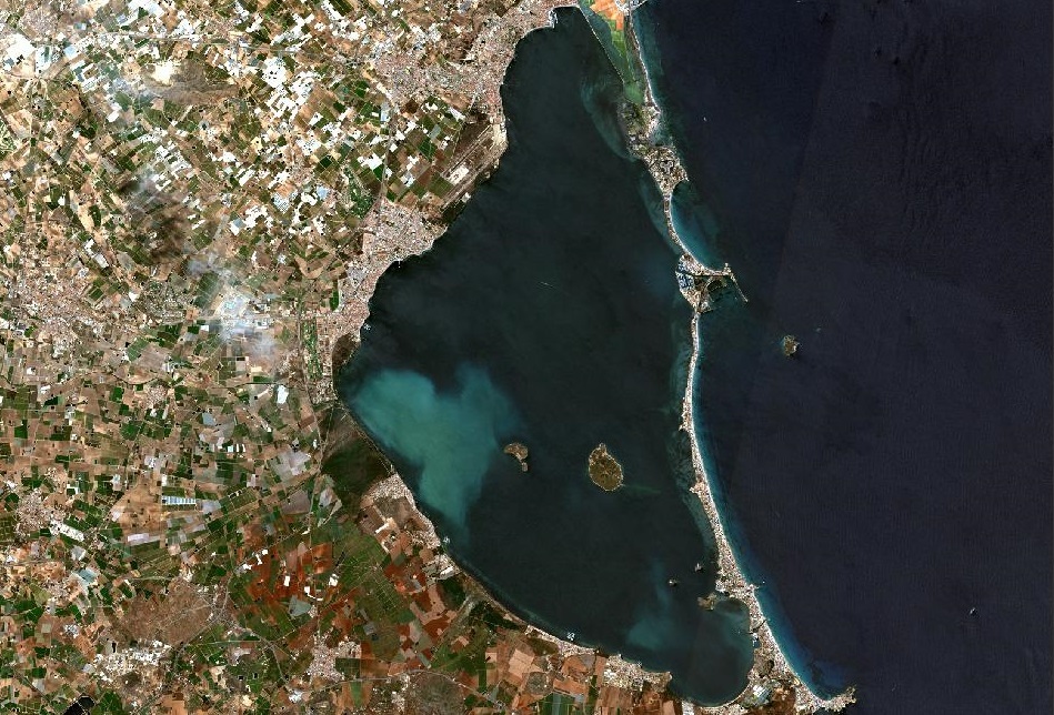 Scientists Investigate 'whitish Mass' Of Water That's Appeared In Spain's Mar Menor Lagoon