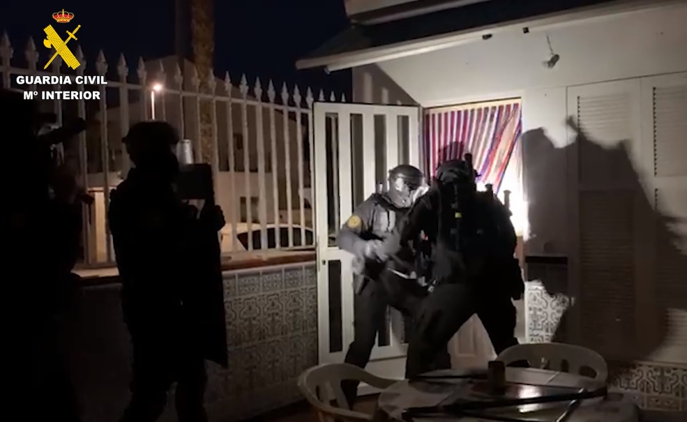 Dangerous And Violent Drugs Gang Brought Down In Mar Menor Area Of Spain