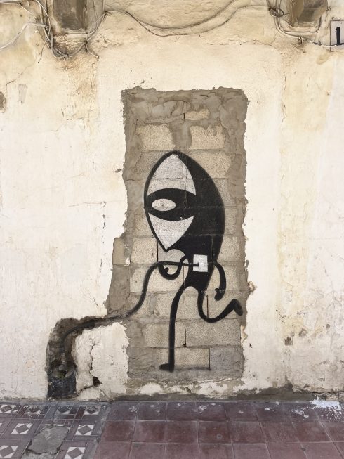 Evil Eye Street Art