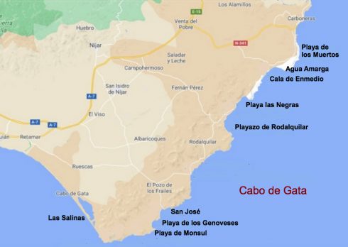 Olive Press Cabo Map