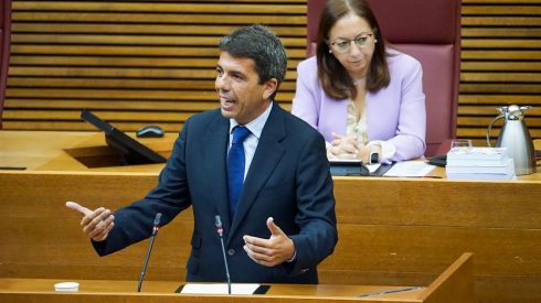 Partido Popular's Carlos Mazon Invested As New President Of Spain's Valencia Region