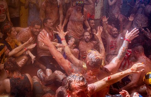 The world's biggest and craziest tomato fight will turn streets red next week in Spain's Valencia