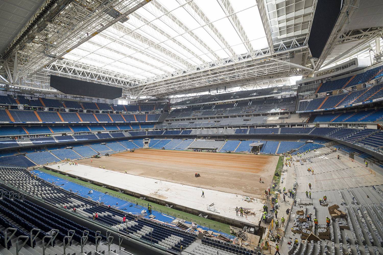 Real Madrid finally unveil new €1 billion Bernabeu stadium set to ...