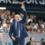 Spain's men's football boss says sorry but will not resign over applauding speech by controversial World Cup kisser Luis Rubiales