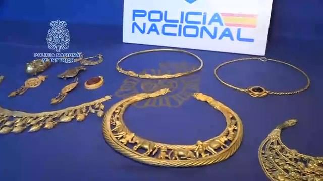 Stolen jewels worth €60 million are discovered in Spain after vanishing from Ukraine museum