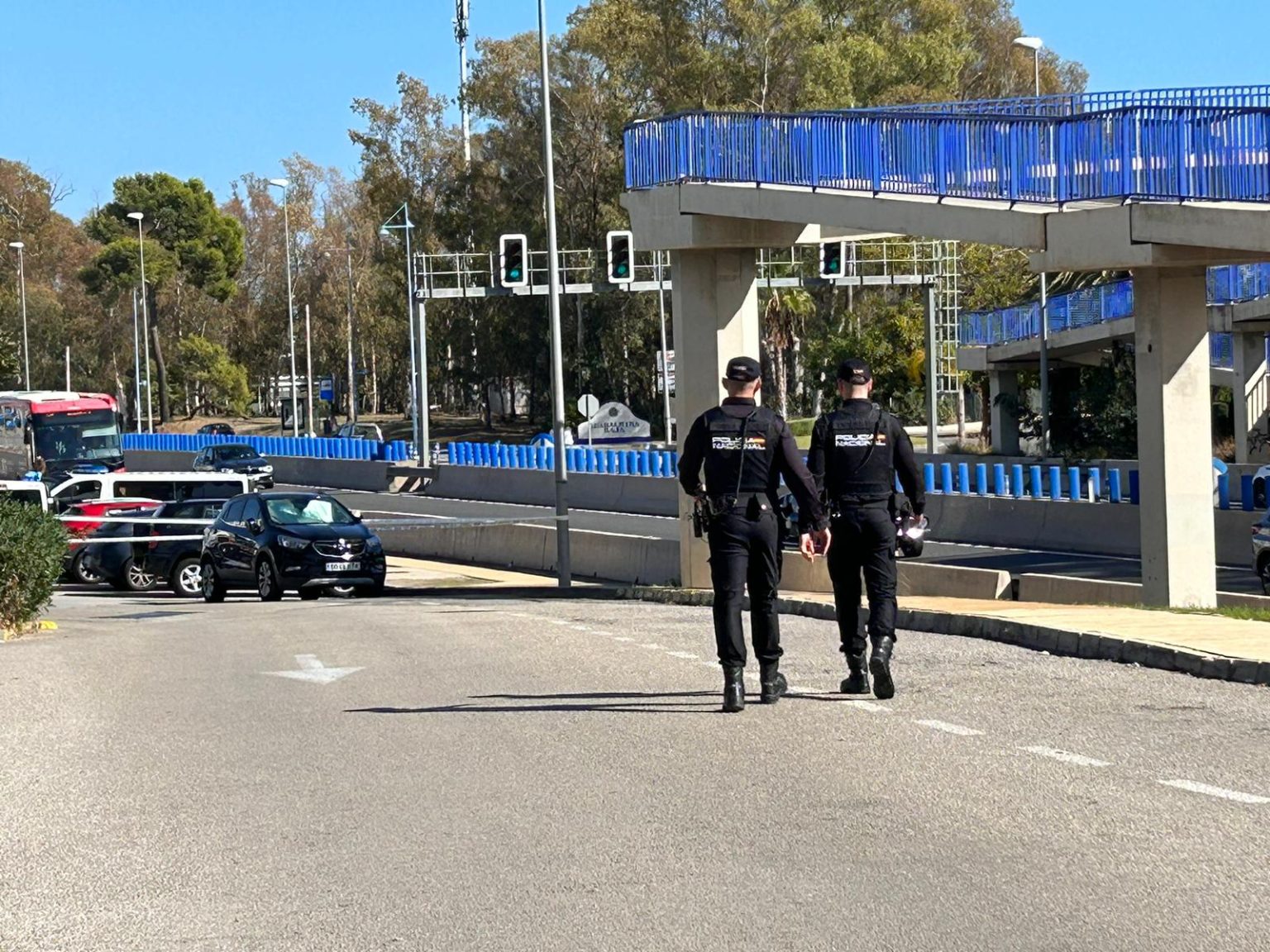 EXCLUSIVE: Shooting sparks panic in Marbella: Three masked men open ...