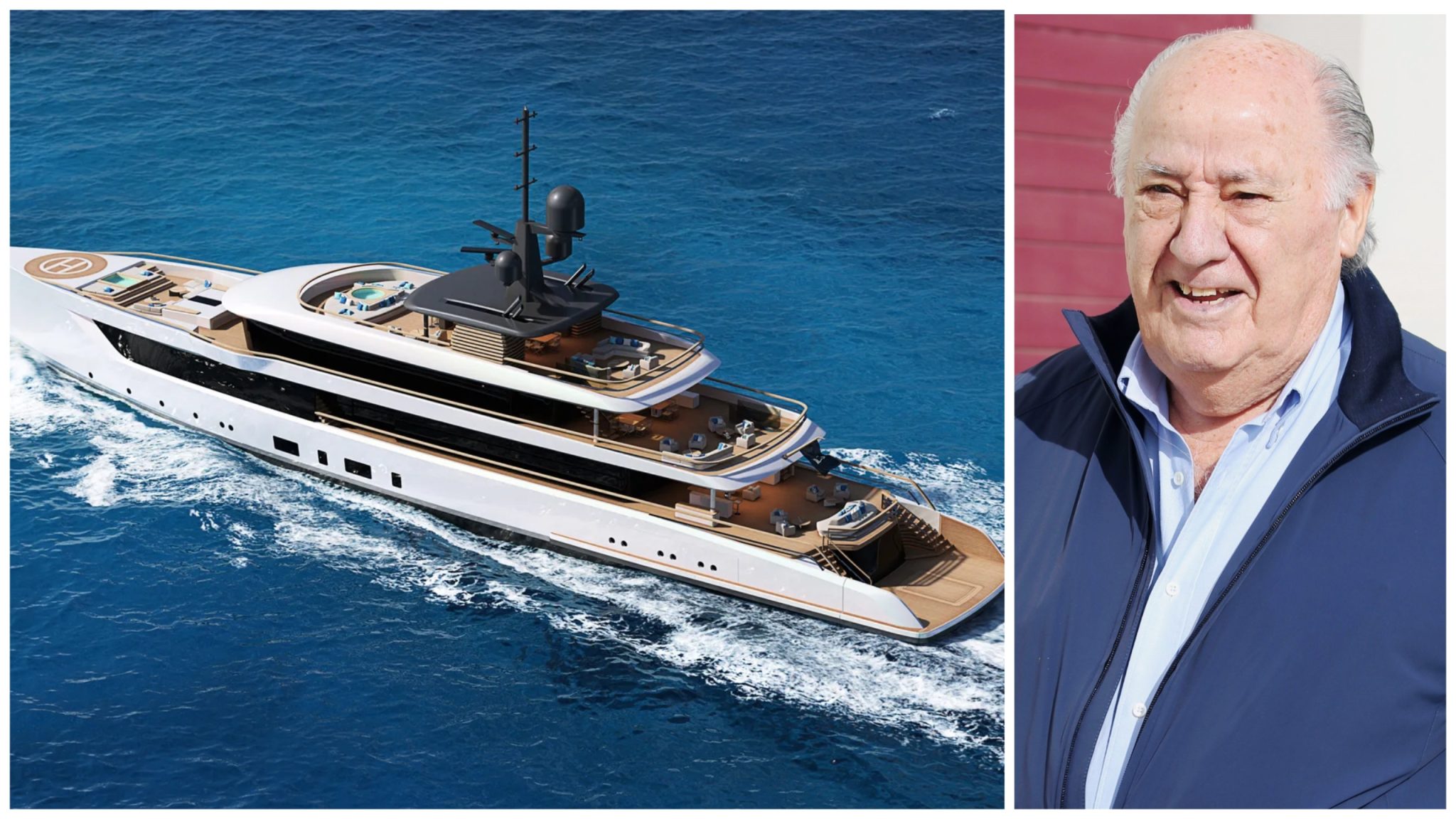 amancio ortega new yacht