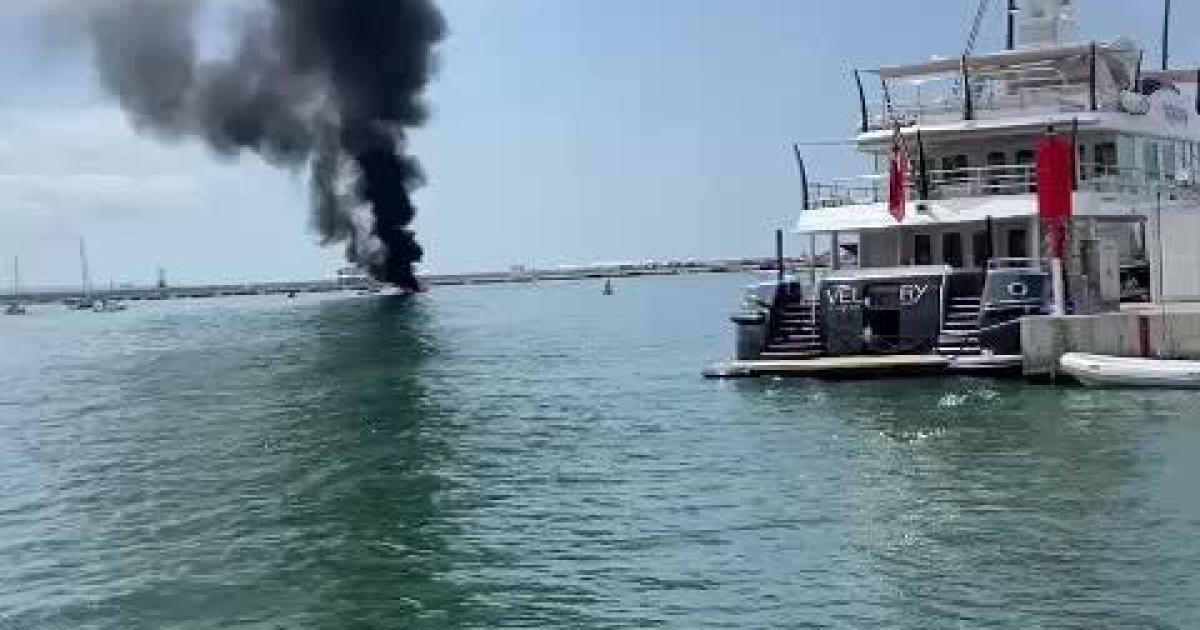 British couple hospitalised with second-degree burns after rental boat explodes in Mallorca port