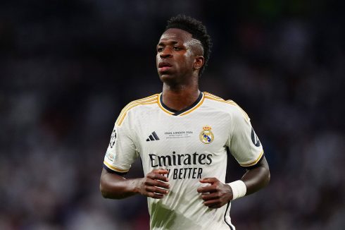 Three Valencia supporters who shouted racist abuse at Real Madrid's Vinicius apologise before a court in Spain