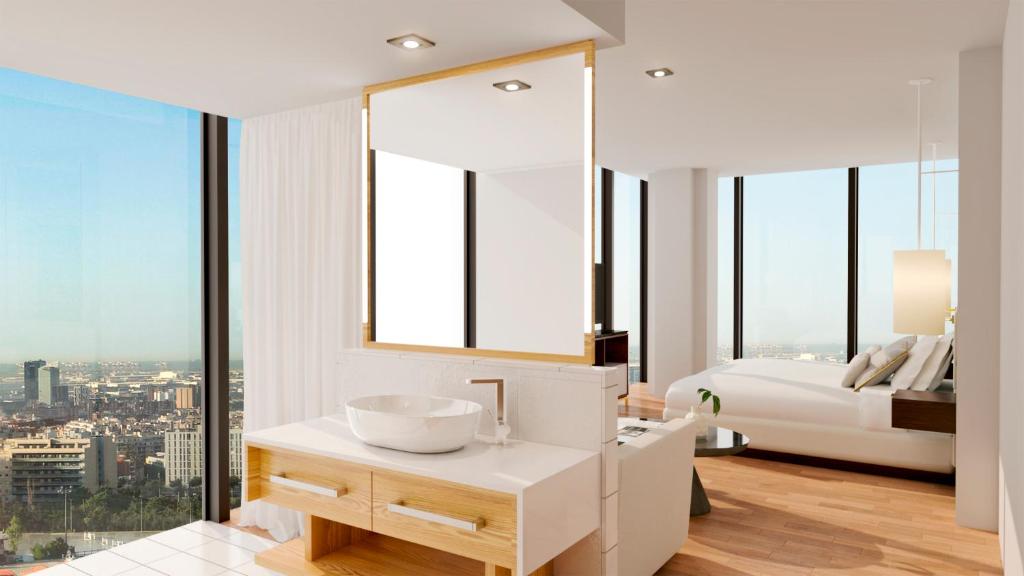 Pictured: Melia’s new €6,000-a-night penthouse suite in Spain’s Barcelona