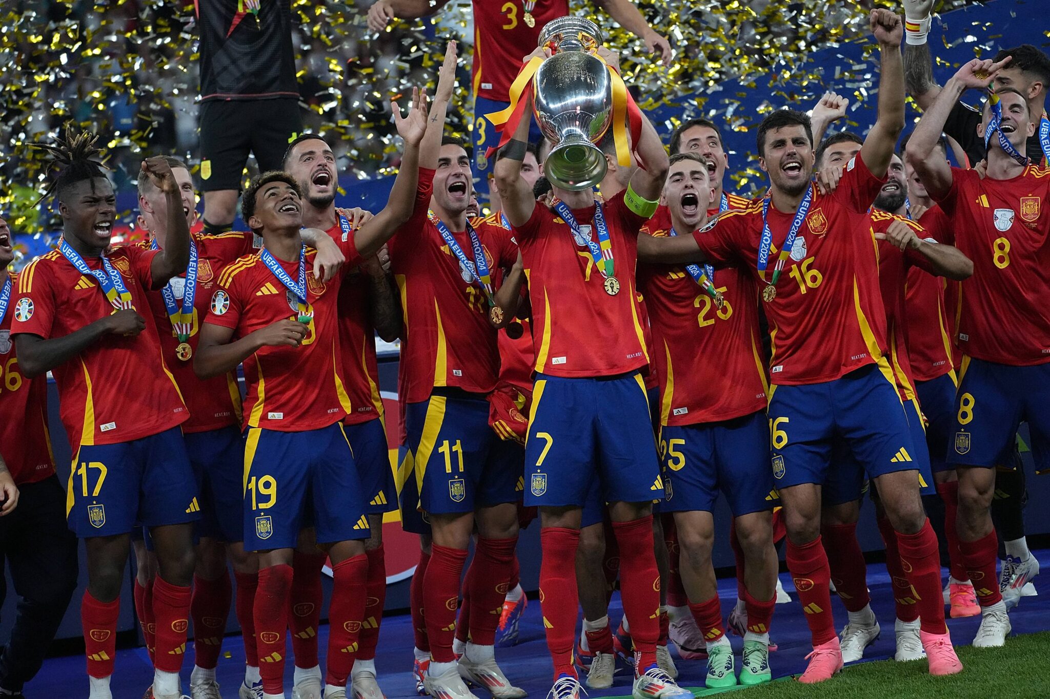 Euro 2024 Final: Spain Break English Hearts With 2-1 Win To Seal Record ...