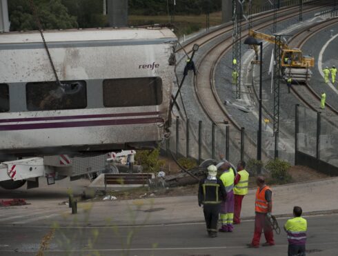 Train driver and rail safety chief get 30-month prison sentences after 2013 Spain rail disaster that killed 80 people