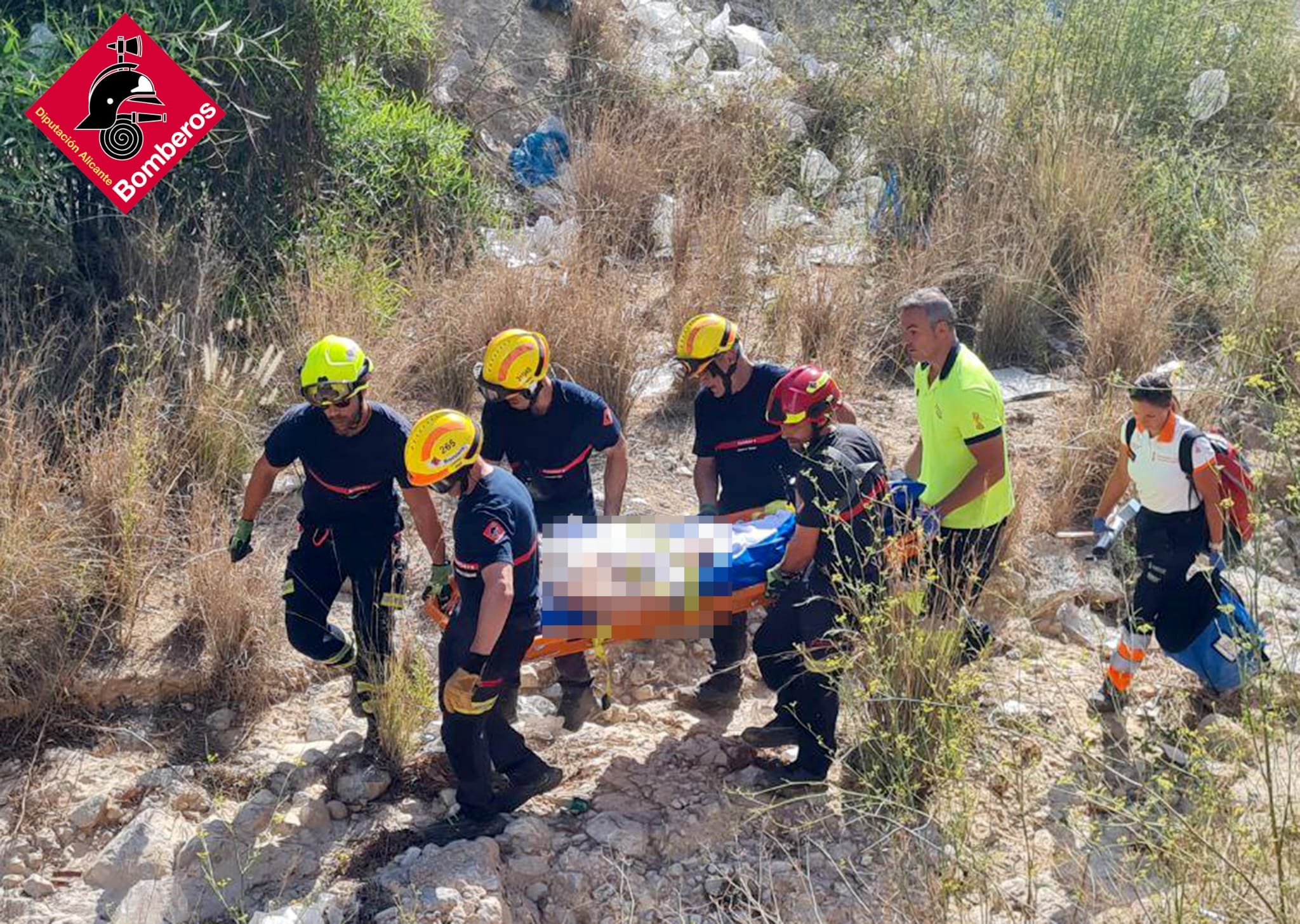 Benidorm mobility scooter rider, 83, in serious condition after plunging five metres into a ravine