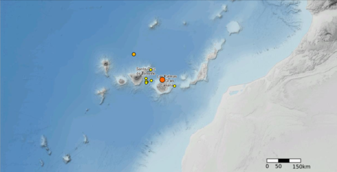 An earth tremor that hit the Canary Islands on September 10, 2024