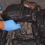 French 'gangsters' are found with 35 guns hidden in the boot of their car in Spain's Alicante