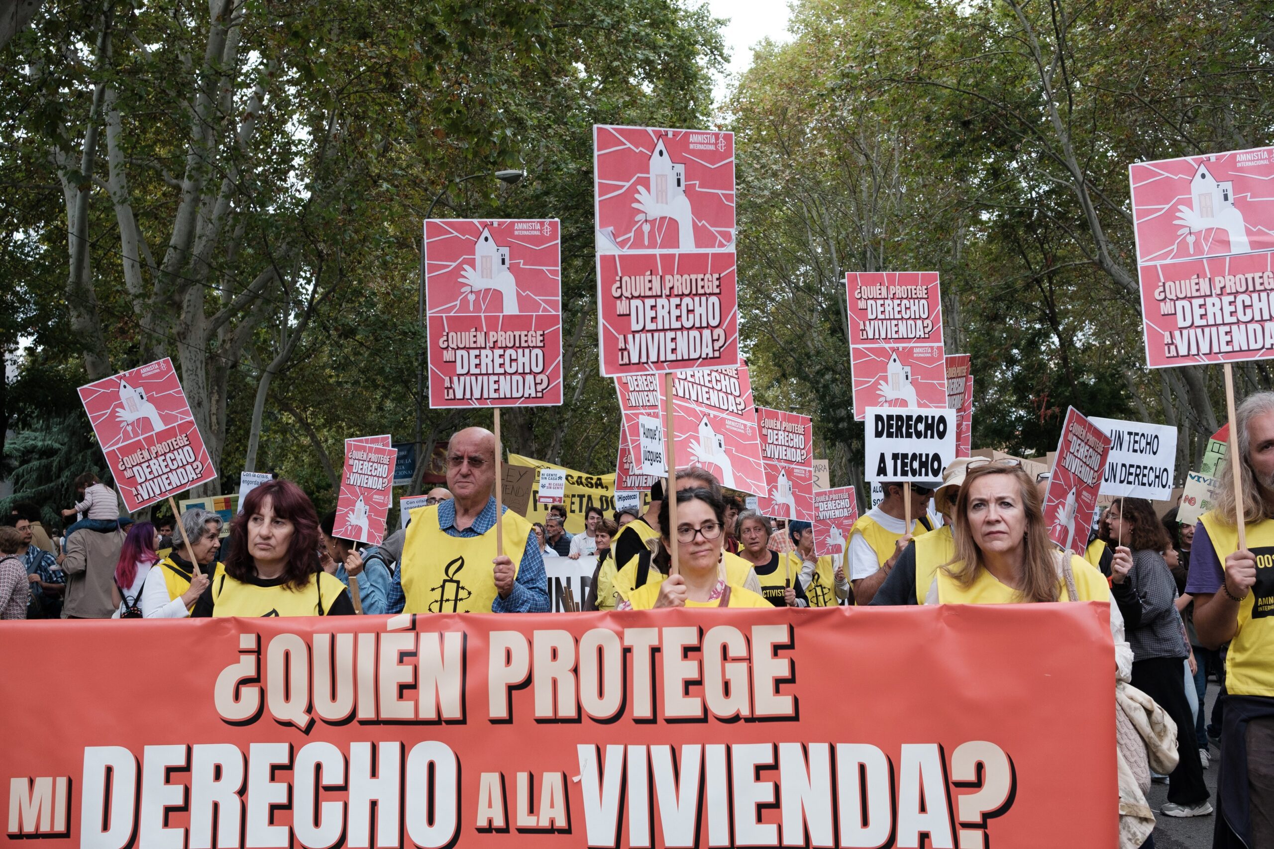 Rent strike movement spreads across Spain with multiple protests planned for this weekend