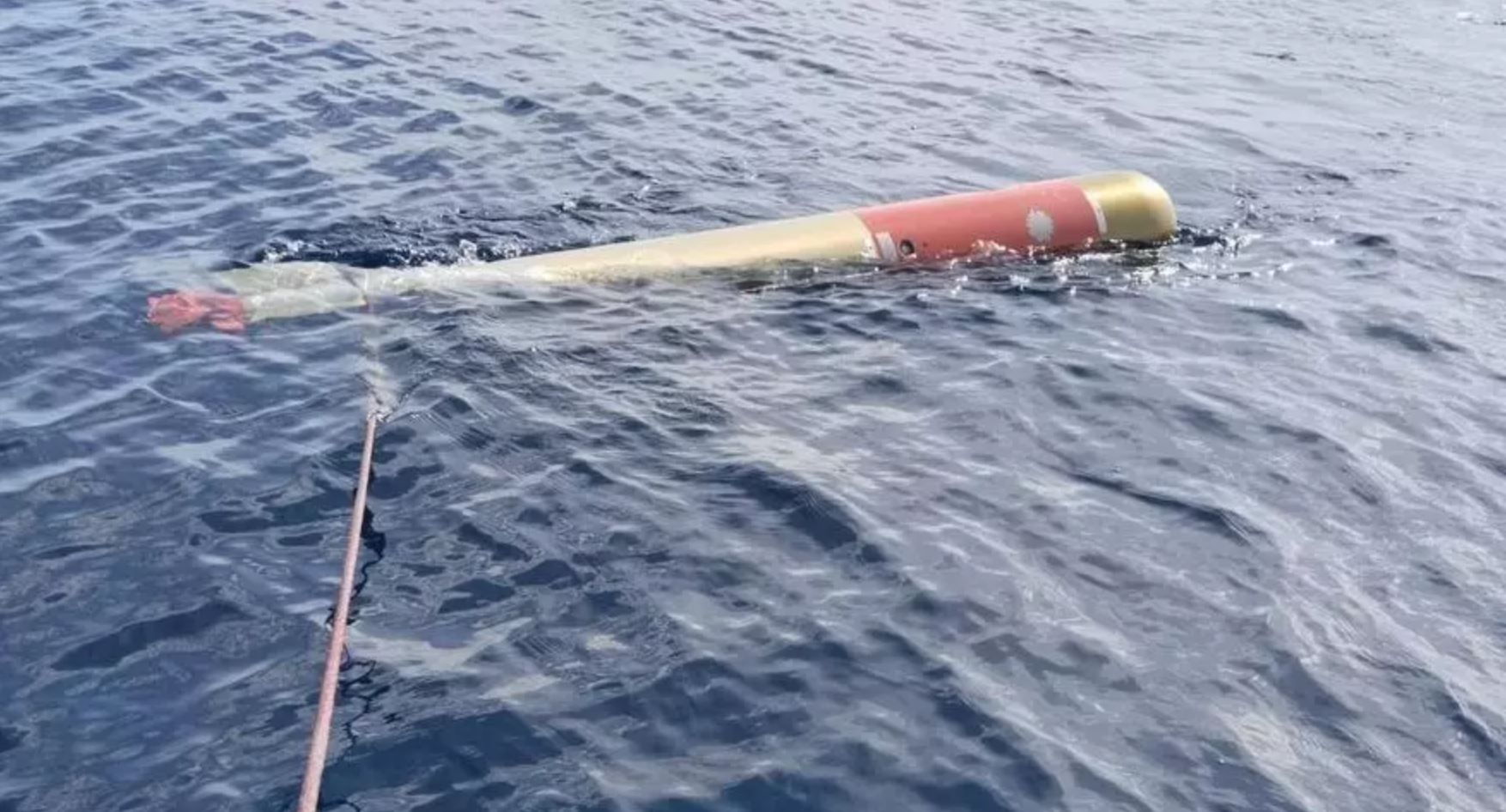 Torpedo belonging to Spain's Armada force is found floating off the coast of Alicante