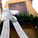 Victims of Murcia nightclub fire that killed 13 are remembered with a memorial plaque - as relatives claim they've received little support