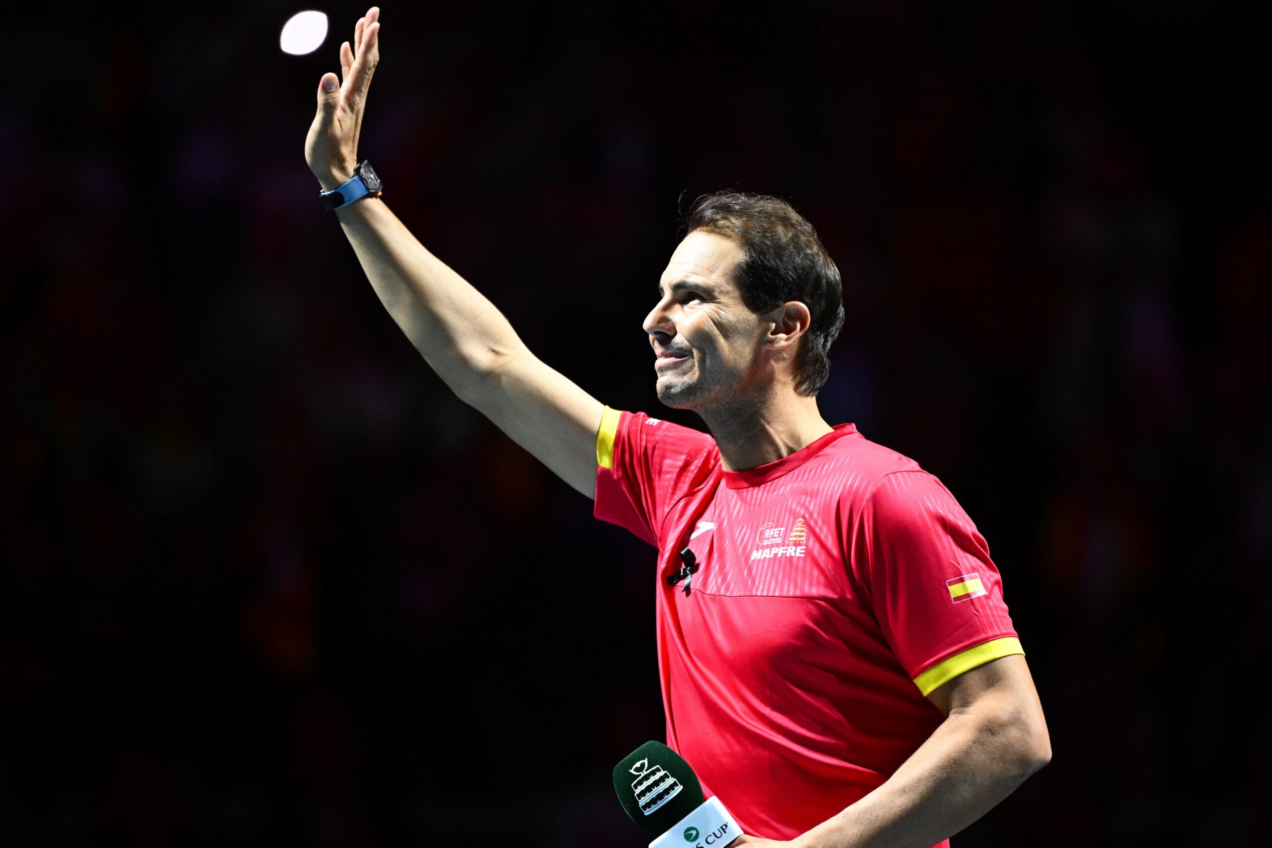 Rafael Nadal gives emotional speech as he retires from tennis following Davis Cup loss in Malaga