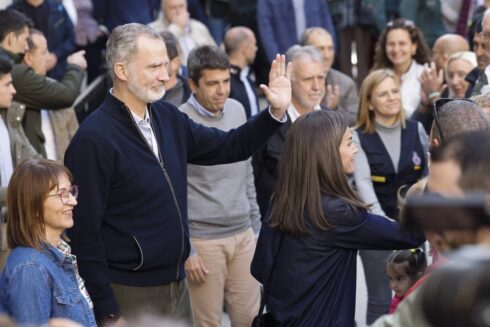 Spain's King and Queen return to flood-ravaged Valencia: Royal couple enjoy warm welcome after infamous mud-slinging incident