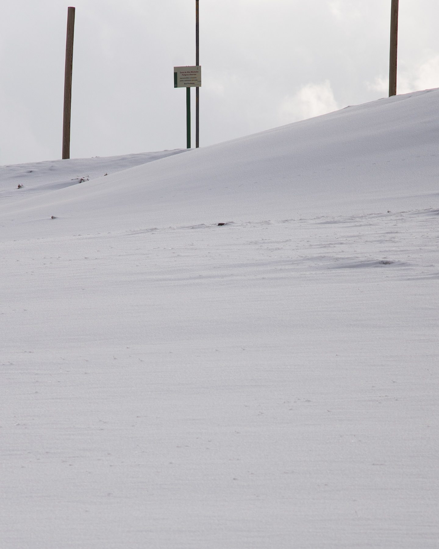 Pictured Snow in southern Spain leaves Sierra Nevada with thick coat