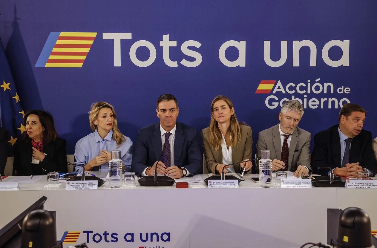 Pedro Sanchez returns to flood-hit Valencia to meet mayors after staying away for 81 days