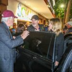 Richard Gere and Antonio Banderas enjoy a night out at the theatre in Malaga