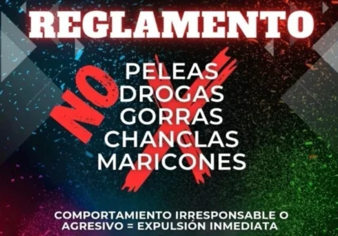 Torremolinos party organiser arrested for advert featuring homophobic ban on f----ts