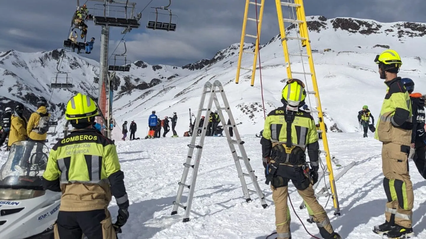 Two teenagers remain in intensive care after ski lift collapse drama in Spain's Pyrenees