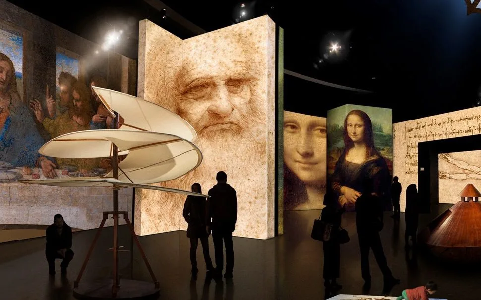 Hi-tech immersive and unique Leonardo da Vinci exhibition in Valencia offers VR flight over Renaissance Florence