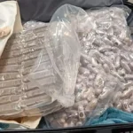 Irish passenger flying from Spain to Liverpool is caught with 18kg of drugs in his suitcase