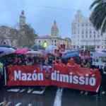 Latest protest demanding resignation of Carlos Mazon over handling of Valencia flood disaster attracts only 25,000 people- due to heavy rain