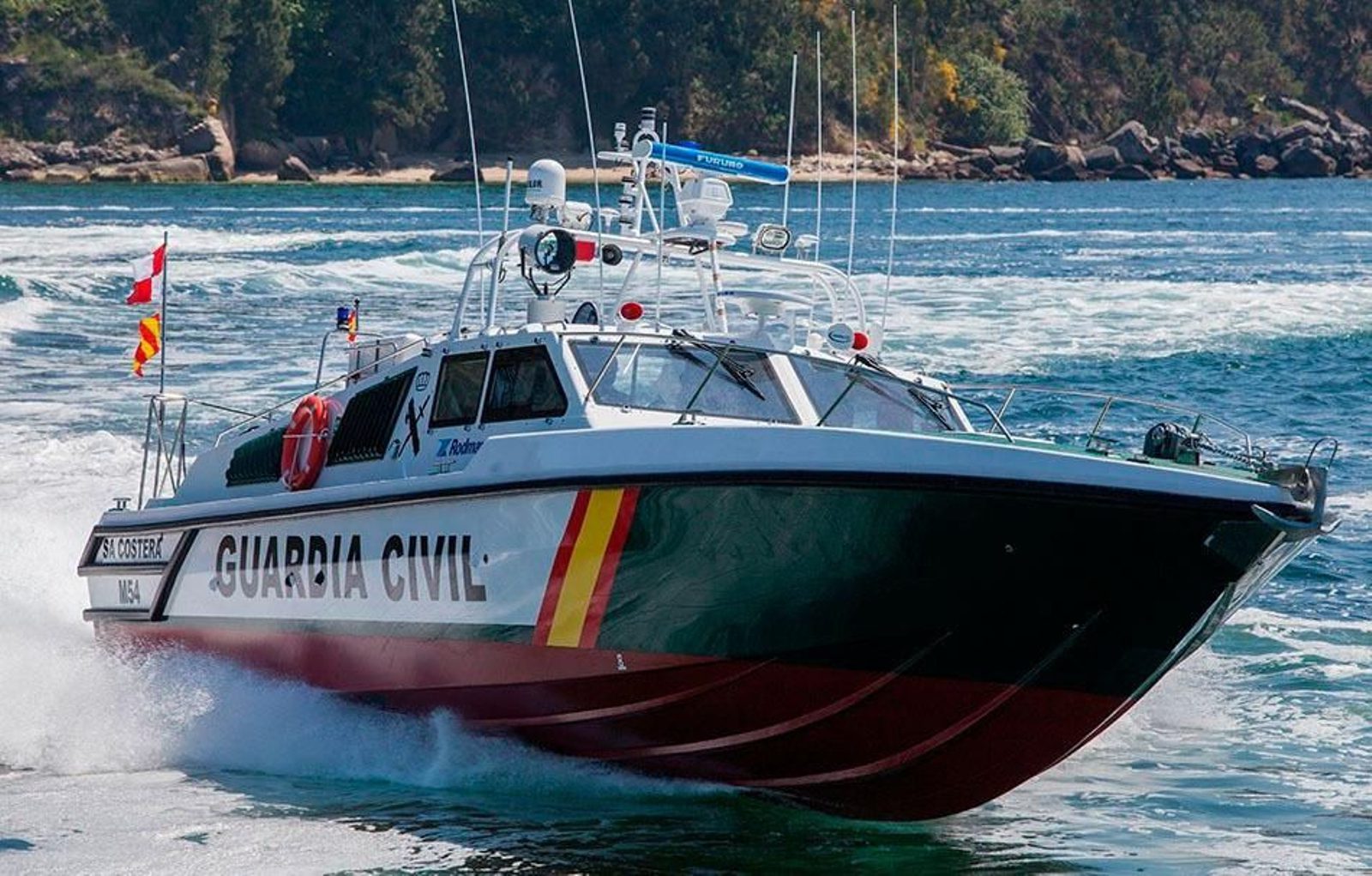 'Narco' is killed at sea after his boat collides with police vessel off southern Spain