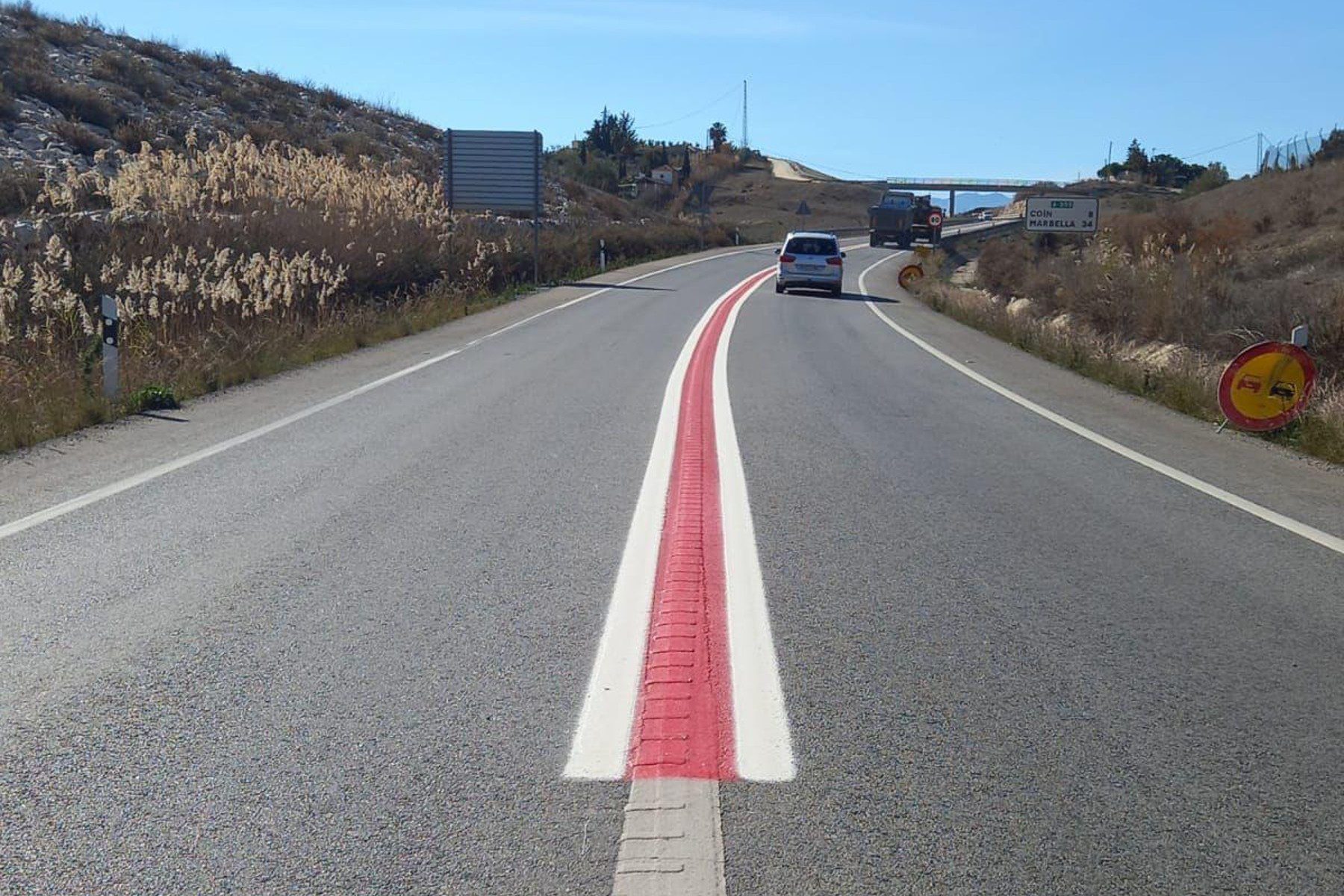 British tourists are warned of new red lines on 'dangerous' roads - this is what they mean